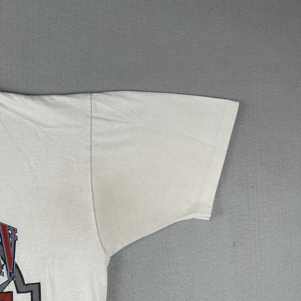 Vtg 90s Buffalo Bills Super Bowl Shirt Men's XL Giants XXV Football Helmet 1991 - Picture 3 of 16